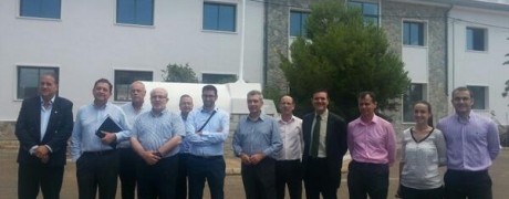 JOSÉ LUIS MENDOZA VISITA LAS OBRAS DEL CAMPUS DE CARTAGENA